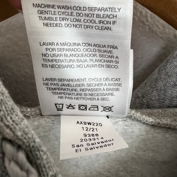 US Navy Fleece Hooded Sweatshirt Hoodie Men's Size M Gray Black Logo Soffee NWT - Picture 10 of 10